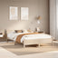 sengeramme uden madras 120x190 cm massivt fyrretræ