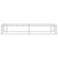 sengeramme uden madras 120x200 cm metal hvid