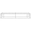 sengeramme uden madras 140x200 cm metal hvid