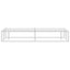sengeramme uden madras 160x200 cm metal hvid