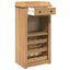 vinskab PANAMA 57x40x111,5 cm massivt fyrretræ