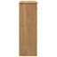 skoskab PANAMA 80x40x114 cm massivt fyrretræ