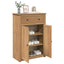 skoskab PANAMA 80x40x114 cm massivt fyrretræ