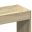 højskab 63x33x140 cm konstrueret træ sonoma-eg