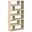 bogreol 100x33x187,5 cm konstrueret træ sonoma-eg