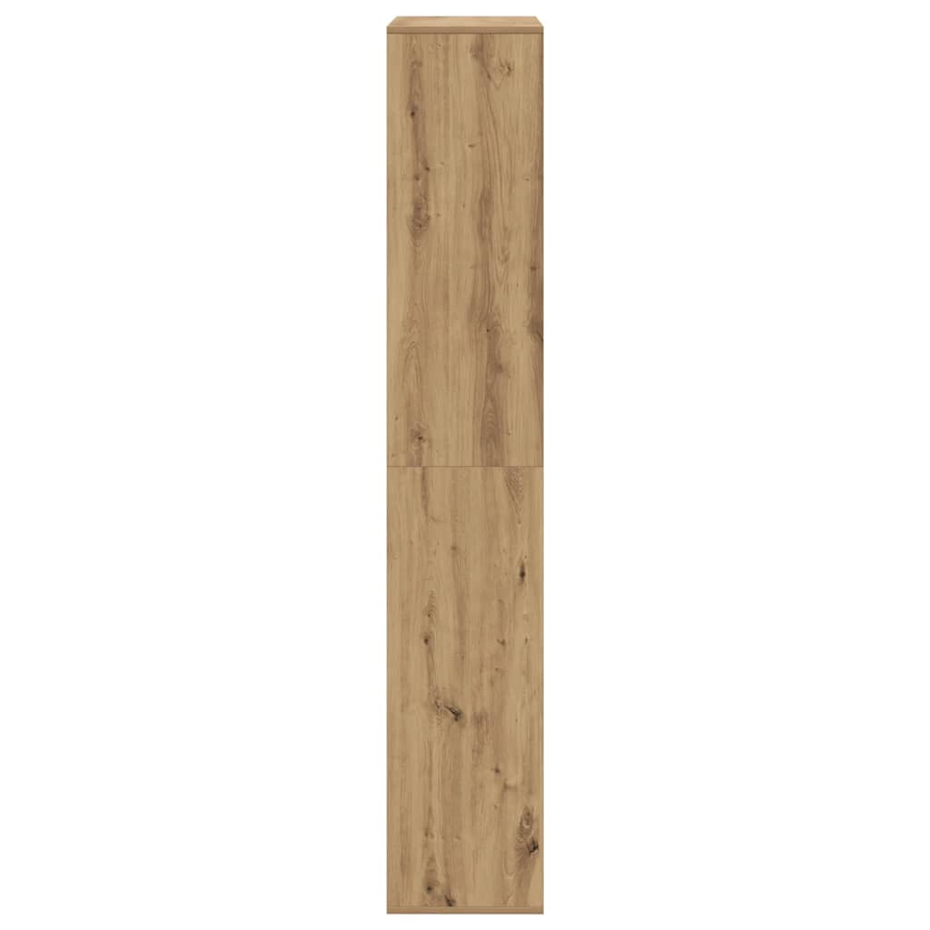 bogreol 100x33x187,5 cm konstrueret træ gammelt eg