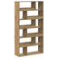 bogreol 100x33x187,5 cm konstrueret træ gammelt eg