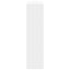 bogreol 100x33x125,5 cm konstrueret træ hvid