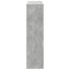 bogreol 100x33x125,5 cm konstrueret træ betongrå