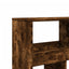bogreol 100x33x187,5 cm konstrueret træ røget egetræsfarve