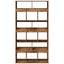 bogreol 100x33x187,5 cm konstrueret træ gammelt trælook