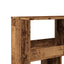 bogreol 100x33x187,5 cm konstrueret træ gammelt trælook