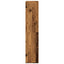 bogreol 100x33x155,5 cm konstrueret træ antikt træ