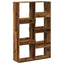 bogreol 100x33x155,5 cm konstrueret træ antikt træ