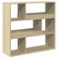 rumdeler 100x33x94,5 cm konstrueret træ sonoma-eg