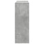 rumdeler 100x33x94,5 cm konstrueret træ betongrå