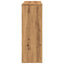 rumdeler 100x33x94,5 cm konstrueret træ egetræsfarve