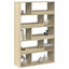 rumdeler 100x33x156,5 cm konstrueret træ sonoma-eg