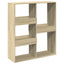 rumdeler 100x33x115 cm konstrueret træ sonoma-eg