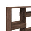 rumdeler 100x33x135 cm konstrueret træ brun egetræsfarve
