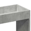 reol 92x33x140 cm konstrueret træ betongrå