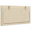 gavlpude Hanko 90 cm stof cremefarvet