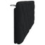 gavlpude 120 cm stof sort