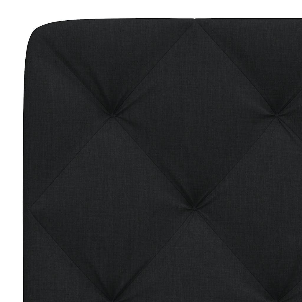gavlpude 160 cm stof sort