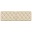 gavlpude 160 cm stof cremefarvet
