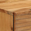 Sidetabel Sæt 2 stk. 120 x 33 x 75 cm Massivt Akacietræ