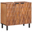 Badeværelsessæt 2 pcs Akaciebrown finish Massivt mangotræ