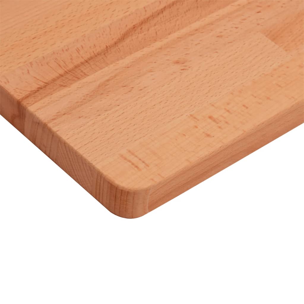arbejdsbænk 100x60x(71,5-98) cm massivt bøgetræ rektangulær