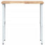 arbejdsbænk 100x60x(73-99,5) cm massivt akacietræ rektangulær