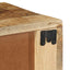 væghængt tv-skab 60x30x19 cm massivt ru mangotræ