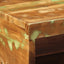 væghængt tv-skab 80x30x19 cm massivt genbrugstræ
