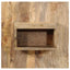 sengebord 50x27x50 cm massivt ru mangotræ