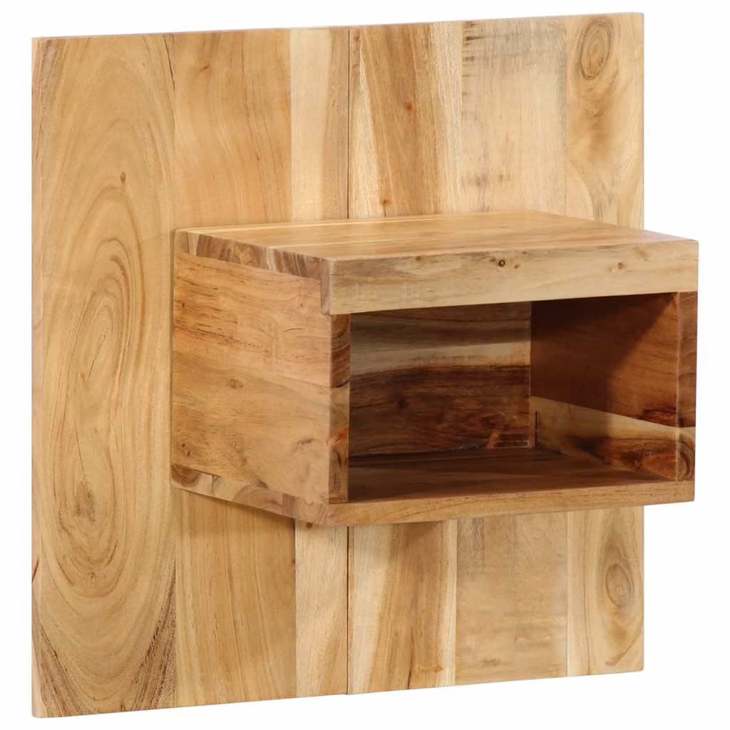 sengebord 50x27x50 cm massivt akacietræ billede