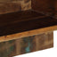 sengeskab 50x27x50 cm massivt genbrugstræ flerfarvet