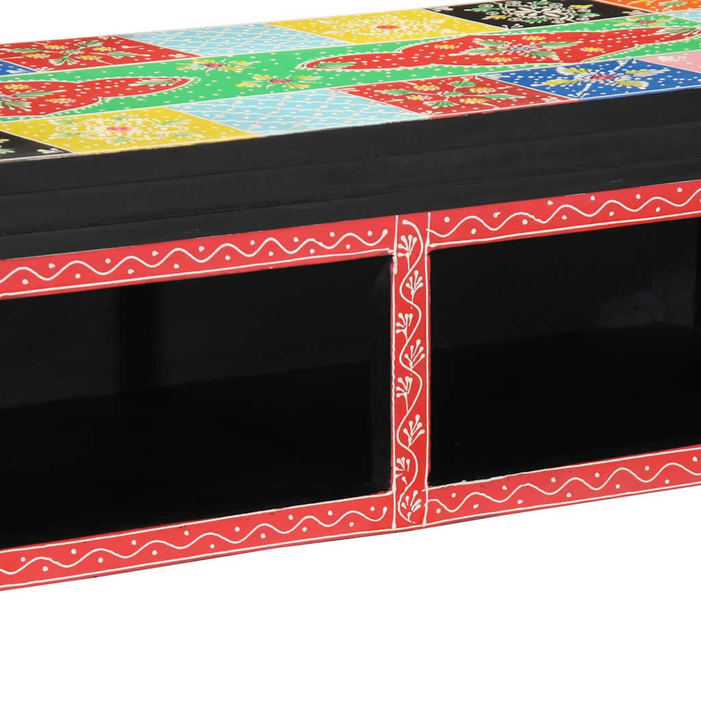 TV-skab med hylde Flerfarvet 80 x 30 x 22 cm Konstrueret træ