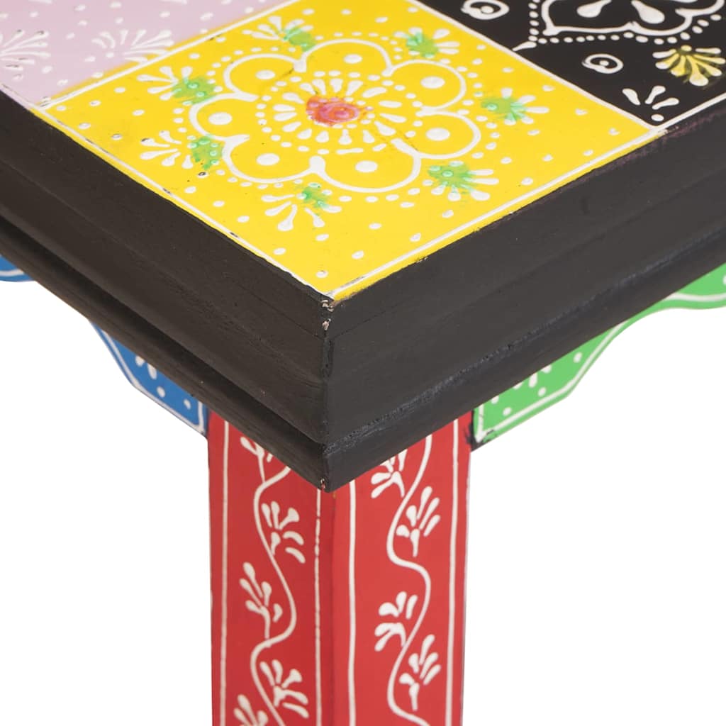 Firkantet Bord 3 pcs Flerfarvet