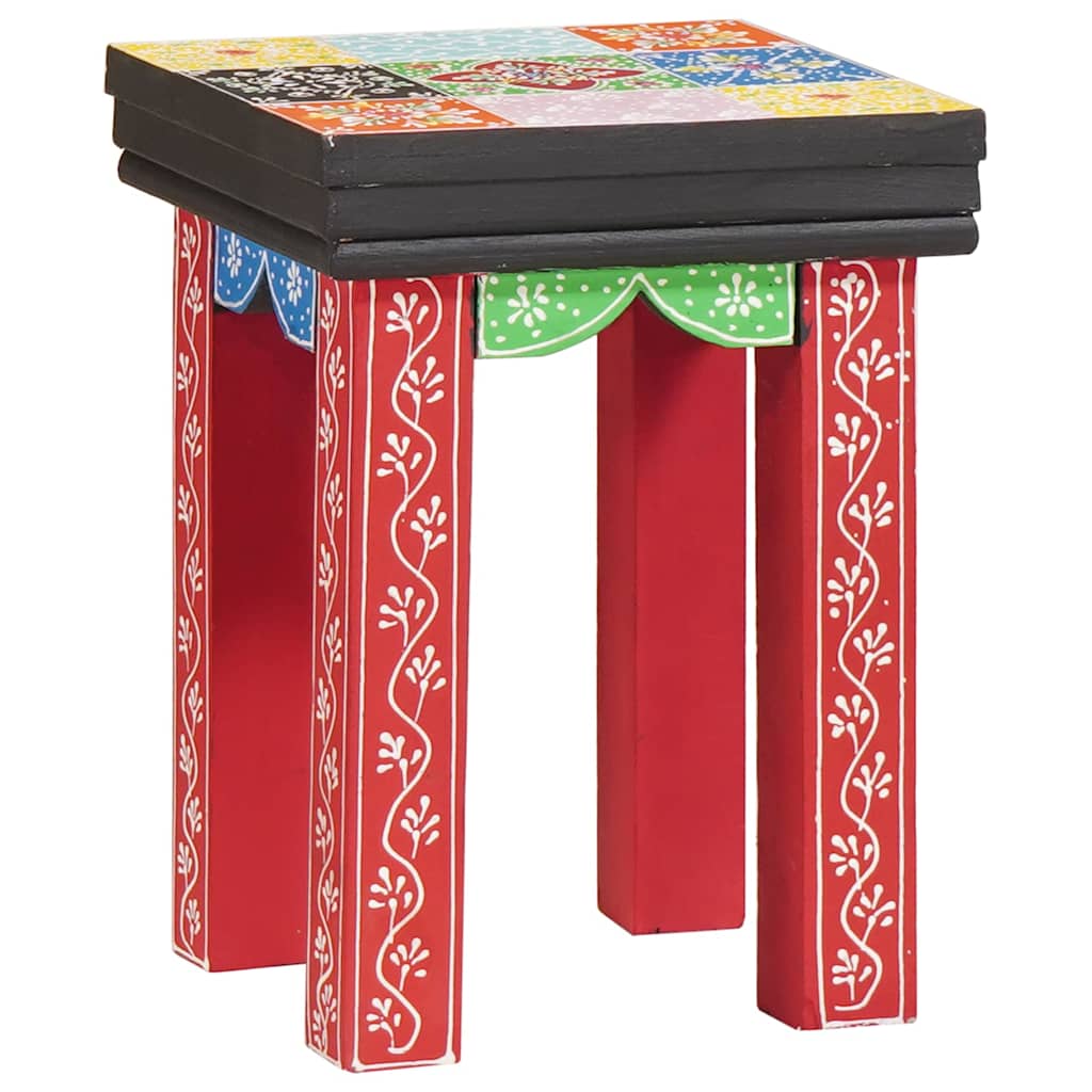 Firkantet Bord 3 pcs Flerfarvet