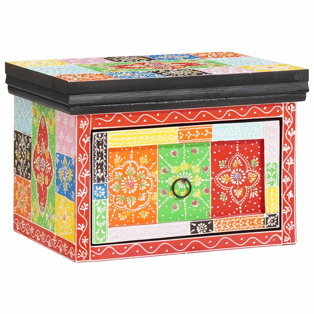 Natskab med skuffe 2 pcs Flerfarvet 40 x 30 x 28 cm
