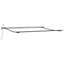 markise med LED-lys 400x300 cm automatisk betjening bordeaux