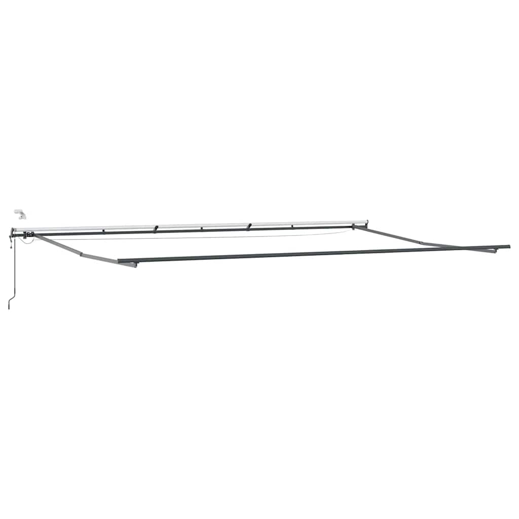 markise med LED-lys 600x300 cm automatisk betjening bordeaux
