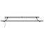 markise med LED-lys 300x250 cm automatisk betjening brun