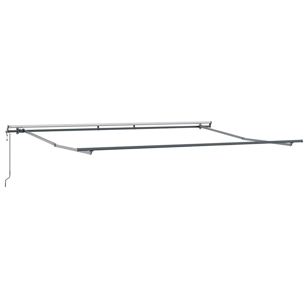 markise 450x300 cm automatisk betjening brun