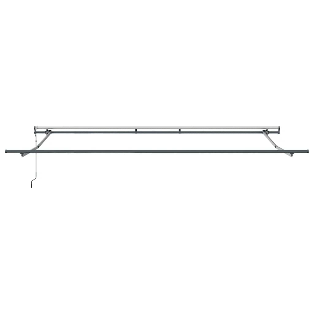 markise 450x300 cm automatisk betjening brun