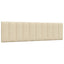 sengeramme uden madras Hanko 180x200 cm stof cremefarvet