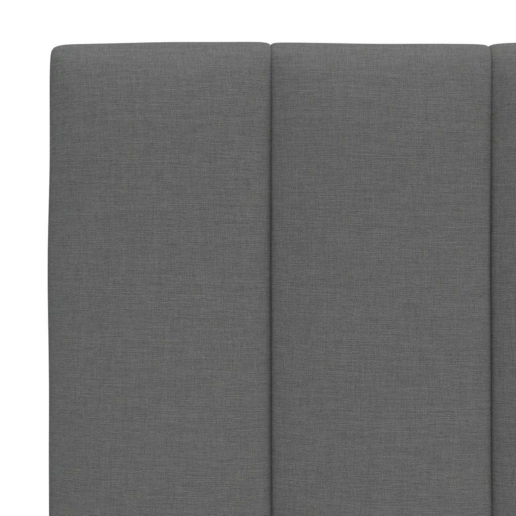 sengeramme uden madras Hanko 200x200 cm stof mørkegrå
