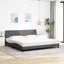 sengeramme uden madras Hanko 200x200 cm stof mørkegrå